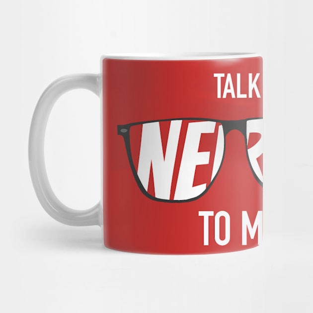 Talk Nerdy To Me - BW Glasses by The Nerd Couple